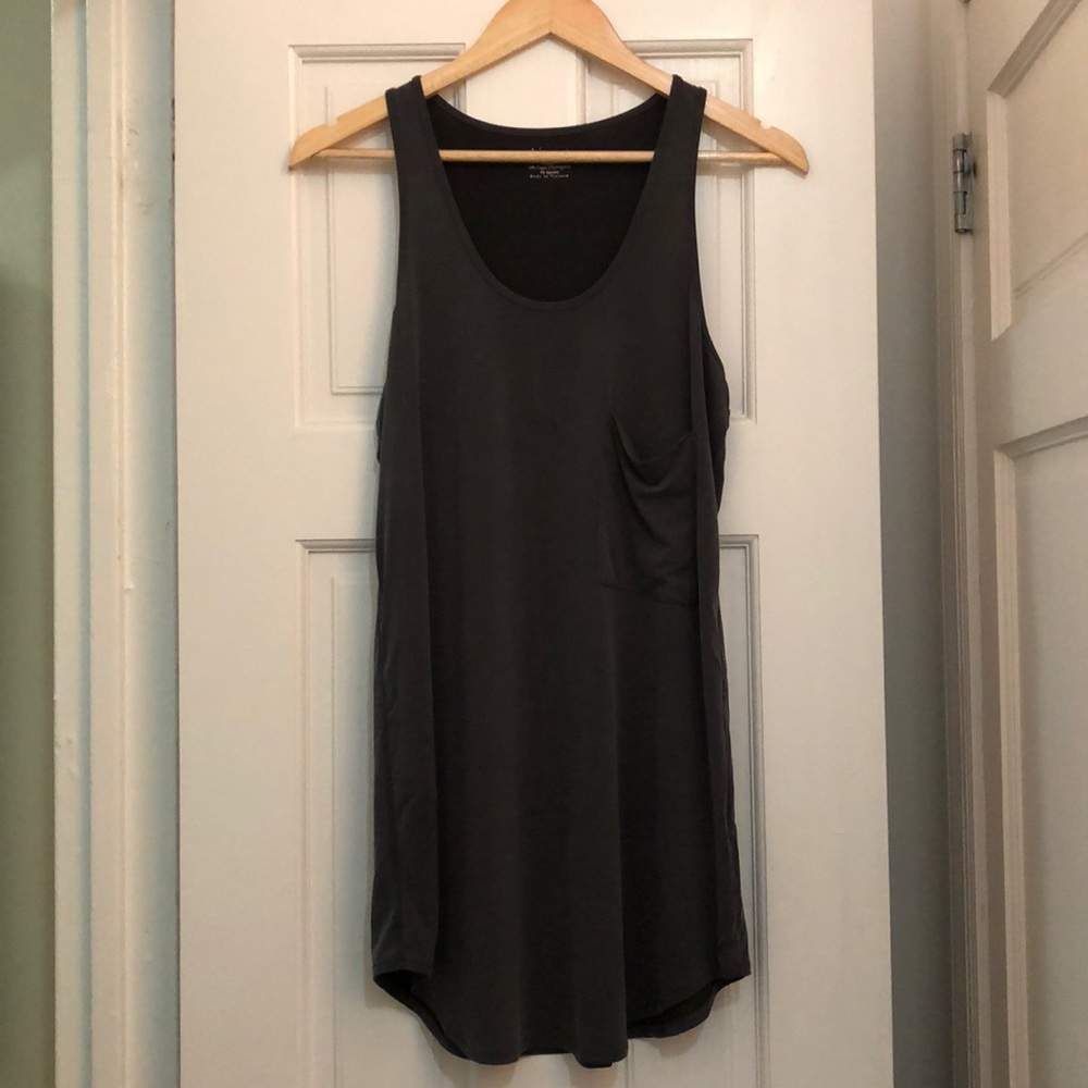 2 for $10 Philosophy grey ultra soft long tank